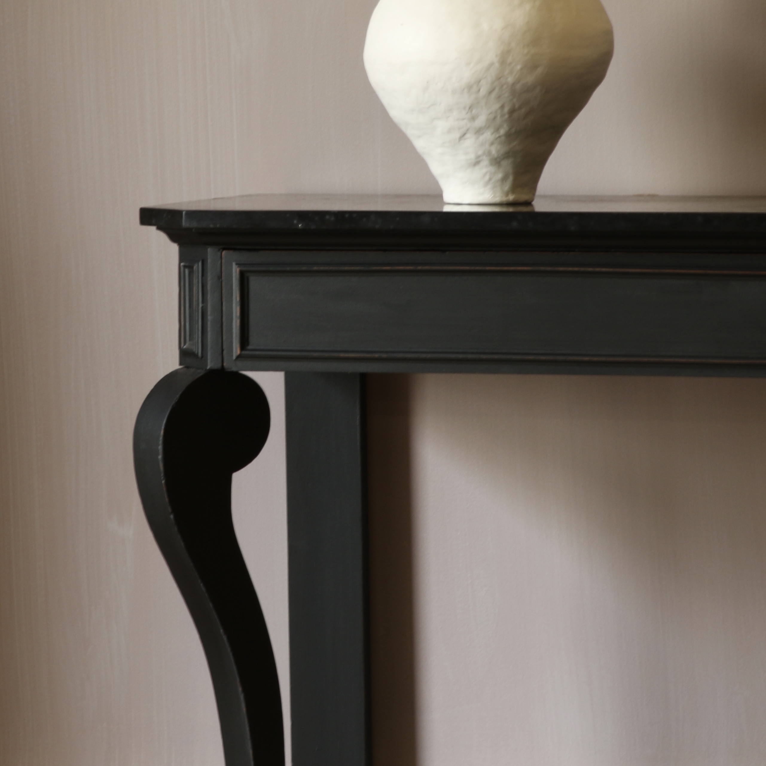 Ebonised Regency Console